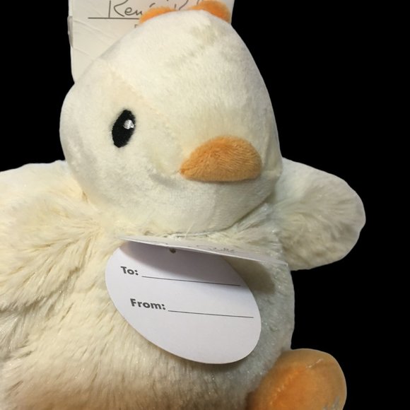 Rene Rofe Baby My First Chick Soft Plush Bon Bebe Duck Duckling NWT Tags RARE 7" - Picture 3 of 12